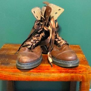 Size 9 Brown Leather Doc Martens